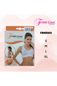 FRM5004 - Beyaz - Form Time Sporcu Büstiyer