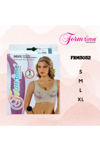 FRM5052 - Beyaz - Form Time  Kalın Askılı Büstiyer