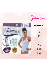 FRM9004 - Beyaz - Form Time Geniş Askılı Body